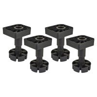 Square Adjustable Cabinet Furniture Legs...