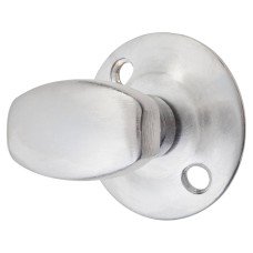 Oval Spline Turn - Satin Chrome