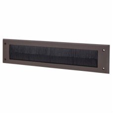 Exitex Brush Seal Interior Letter Tidy - 340 x 80mm - Brown