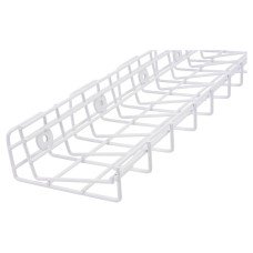 Exel Wire Basket Cable Tray - 130 x 58 x 400mm - White