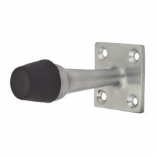 Exel Square Base Projection Door Stop - 70mm Projection - Satin Chrome Exel Square Base Projection Door Stop - 70mm Projection - Satin Chrome