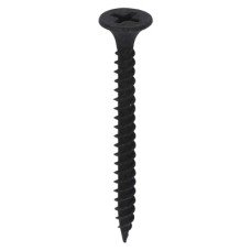 TIMCO Fine Thread Bugle Head Drywall Screws - 3.5 x 38mm - Dark Grey Phosphate - Pack of 200