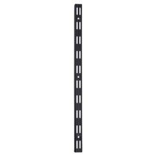 Exel Twin Slot Shelf Wall Upright - 500mm Length - Black Exel Twin Slot Shelf Wall Upright - 500mm Length - Black