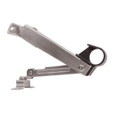 Timber Window Folding Opener - 146mm Length - 160mm Throw - Satin Stainless Steel