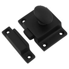 Hampstead Box Style Cupboard Catch - 55 x 40 x 35mm - Matt Black