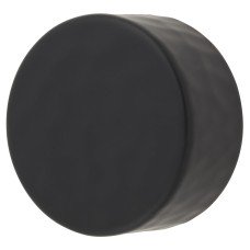 Alexander & Wilks Leila Hammered Round Cabinet Knob - 35mm Diameter - Matt Black