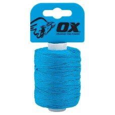 OX Pro Nylon High Vis Builders Line - 105m - Cyan