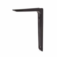 Exel Aluminium Shelf Bracket - 100 x 150mm - Black