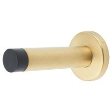 Exel Projection Door Stop - 85mm Projection - PVD Satin Brass