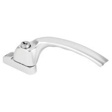 Hoppe uPVC/Timber Espagnolette Locking Multipoint Window Handle - Right Hand - Anodised Silver Hoppe uPVC/Timber Espagnolette Locking Multipoint Window Handle - Right Hand - Anodised Silver