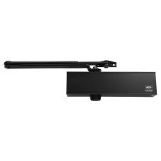 Union CE24V Fire Door Closer - Power Size 2-4 - Push/Pull Mounting - Matt Black