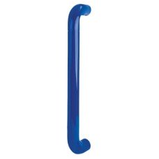 Hoppe AR602/600 Nylon D-Bar Door Pull Handle - Back to Back - 600mm c/c - Cobalt Blue