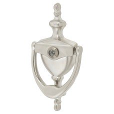 Arrone AR727K Traditional Urn Door Knocker With Viewer - 151 x 76mm - Graphite