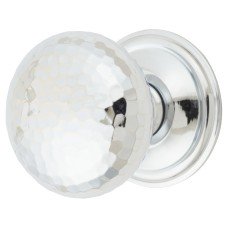 From The Anvil Hammered Mushroom Round Cabinet Knob - 38mm Diameter - Polished Chrome From The Anvil Hammered Mushroom Round Cabinet Knob - 38mm Diameter - Polished Chrome