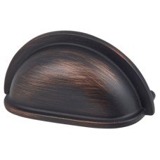 Exel Cabinet Cup Handle - 76mm Centres - Brushed Oil Rubbed Bronze Exel Cabinet Cup Handle - 76mm Centres - Brushed Oil Rubbed Bronze