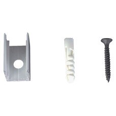 Integral LED 25mm Mounting Bracket Kit For 13 x 12mm Top Bend Neon Strip Light with Fixings 