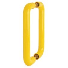 Hoppe AR602/220 Nylon D-Bar Door Pull Handle - Back to Back - 220mm c/c - Golden Yellow