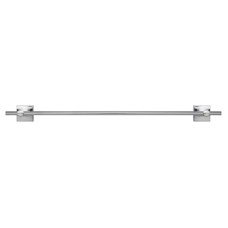 Croydex Chester Round Towel Rail - 675 x 72.5mm - Polished Chrome