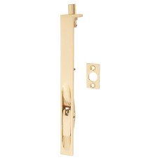 Exel Lever Action Flush Bolt - 200 x 19mm - Polished Brass