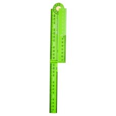 OX Pro Tuff Rule - Metric - 600mm - Green