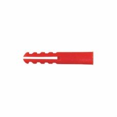 Rawlplug Plastic Wall Plug - 6 x 35mm - Red - Pack of 100 Rawlplug Plastic Wall Plug - 6 x 35mm - Red - Pack of 100