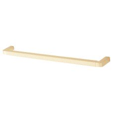 Exel Buxton 9mm D-Bar Cabinet Pull Handle - 224mm Centres - Satin Brass