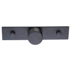 Frelan Hoxton Sturt Cabinet Knob on Fanshaw Backplate - 30mm Diameter - Matt Black Frelan Hoxton Sturt Cabinet Knob on Fanshaw Backplate - 30mm Diameter - Matt Black