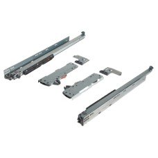 Blum TIP-ON Push to Open BLUMOTION Soft Close Drawer Runner - Double Extension - 750mm Length - 70kg