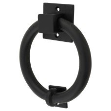 Hampstead Ring Door Knocker - 140 x 120mm - Matt Black Hampstead Ring Door Knocker - 140 x 120mm - Matt Black