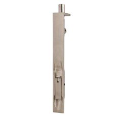 Exel Lever Action Flush Bolt - 200 x 19mm - Satin Nickel