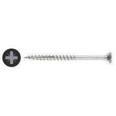 Reisser Cutter Pozi Countersunk Wood Screws - 4.0 x 70mm - Bright Zinc Plated - Pack of 200