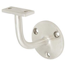 Hampstead Handrail Bracket - 62mm Projection - Satin Stainless Steel Hampstead Handrail Bracket - 62mm Projection - Satin Stainless Steel