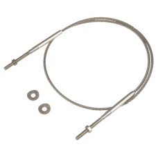 SWR Balustrade Vertical Wire Swaged Rope Kit - Self Assembly - 1000mm Length - 316 Stainless Steel