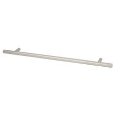 Exel 10mm T-Bar Cabinet Pull Handle - 224mm Centres - Satin Stainless Steel
