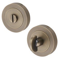 Serozzetta by Carlisle Brass GK4004 Bathroom Turn & Release - 50mm Diameter - Antique Brass