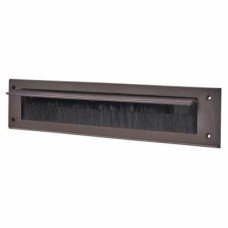 Exitex Brush Seal Interior Letter Tidy With Flap - 343 x 80mm - Brown