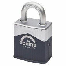 Squire Warrior Open Shackle Padlock - 45mm Body - 20 x 20mm Shackle - Blue
