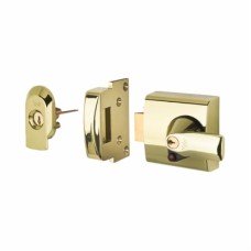Yale PBS1 BS3621:2007 Nightlatch - 60mm Backset - Polished Brass Case/Cylinder Yale PBS1 BS3621:2007 Nightlatch - 60mm Backset - Polished Brass Case/Cylinder