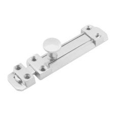 Exel Flat Section Bolt - 115 x 25mm - Satin Chrome