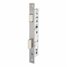 Nemef 9600 Narrow Style Euro Sashlock - 40mm Case - 25mm Backset - Satin Stainless Steel