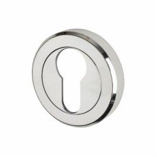Serozzetta by Carlisle Brass Escutcheon - 50mm Diameter - Euro - Polished Chrome