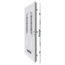 Yale Doormaster Adjustable uPVC Multipoint Door Lock - 2 Roller 3 Hook - 35mm Backset - 92mm c/c
