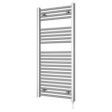Exel 250W Dual Fuel Heated Towel Rail - Chrome