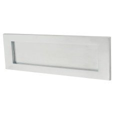 Heritage Brass by M Marcus Letter Plate - 305 x 101mm - Satin Chrome