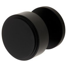 Jedo by Frelan Step Mortice Door Knob - 60mm Rose Diameter - Matt Black