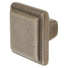 Crofts & Assinder Windsor Square Cabinet Knob - 34 x 34mm - Iron Crofts & Assinder Windsor Square Cabinet Knob - 34 x 34mm - Iron