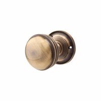 Exel Ringed Mortice Door Knob - 65mm Ros...