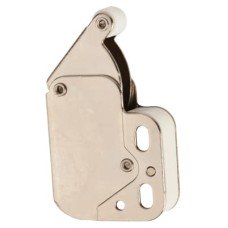 Exel Mini Roller Tip Touch Catch - 48 x 27 x 10mm - Nickel Plated - Pack of 5