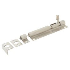Hampstead Straight Barrel Bolt - 100 x 38mm - Satin Stainless Steel