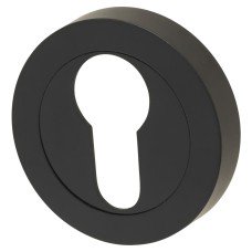 Jedo by Frelan Escutcheon - 50mm Diameter - Euro - Matt Black